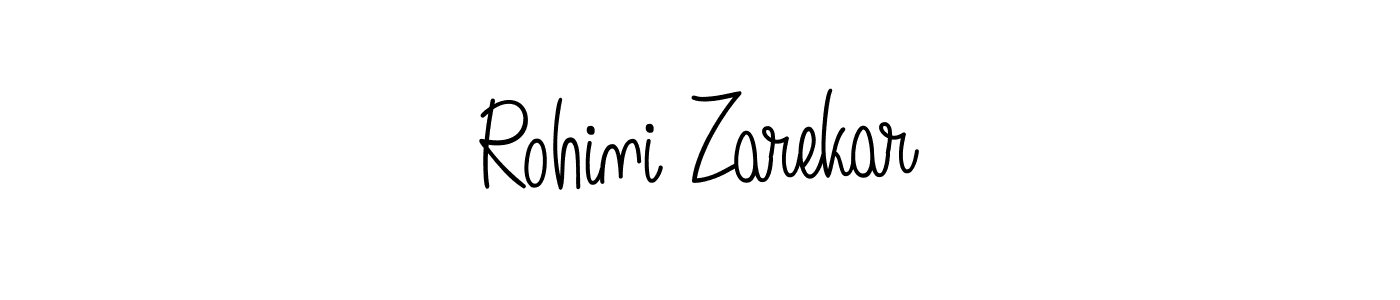 Angelique-Rose-font-FFP is a professional signature style that is perfect for those who want to add a touch of class to their signature. It is also a great choice for those who want to make their signature more unique. Get Rohini Zarekar name to fancy signature for free. Rohini Zarekar signature style 5 images and pictures png