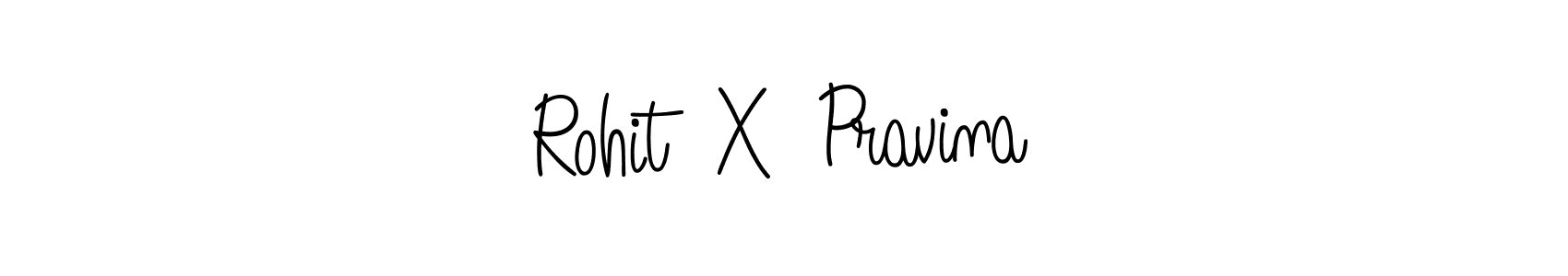 Make a beautiful signature design for name Rohit  X  Pravina. Use this online signature maker to create a handwritten signature for free. Rohit  X  Pravina signature style 5 images and pictures png
