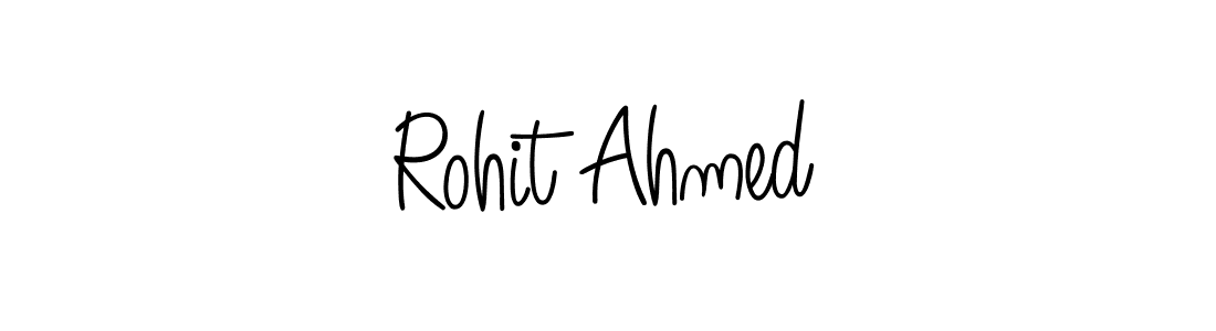 Make a beautiful signature design for name Rohit Ahmed. Use this online signature maker to create a handwritten signature for free. Rohit Ahmed signature style 5 images and pictures png