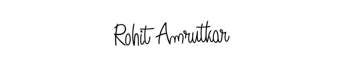 How to make Rohit Amrutkar signature? Angelique-Rose-font-FFP is a professional autograph style. Create handwritten signature for Rohit Amrutkar name. Rohit Amrutkar signature style 5 images and pictures png
