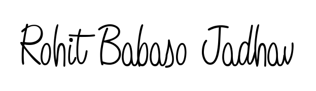 Make your name Rohit Babaso Jadhav memorable on every contract using Angelique-Rose-font-FFP autograph style. Instant transparent background export available. Rohit Babaso Jadhav signature style 5 images and pictures png