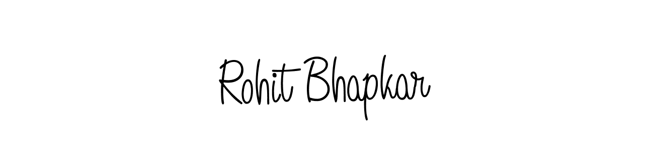 How to make Rohit Bhapkar name signature. Use Angelique-Rose-font-FFP style for creating short signs online. This is the latest handwritten sign. Rohit Bhapkar signature style 5 images and pictures png