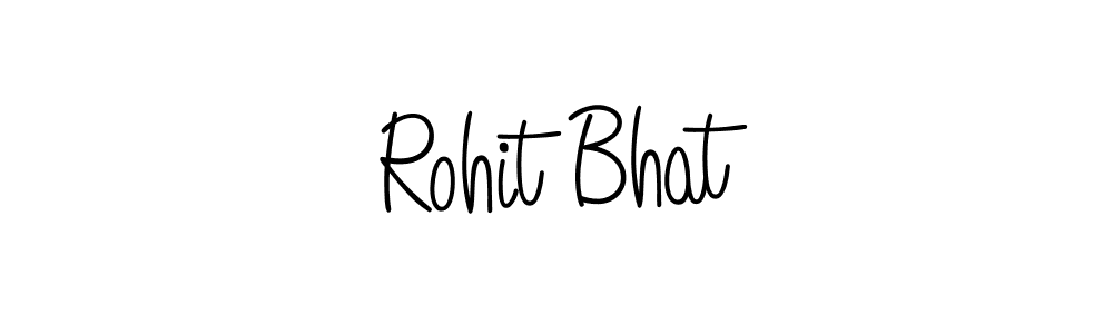 Make a beautiful signature design for name Rohit Bhat. Use this online signature maker to create a handwritten signature for free. Rohit Bhat signature style 5 images and pictures png