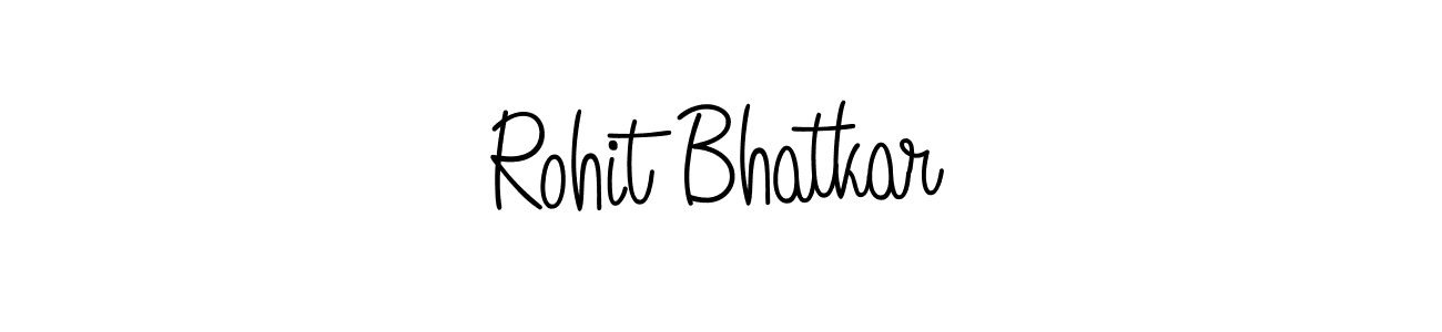 Make a beautiful signature design for name Rohit Bhatkar. With this signature (Angelique-Rose-font-FFP) style, you can create a handwritten signature for free. Rohit Bhatkar signature style 5 images and pictures png