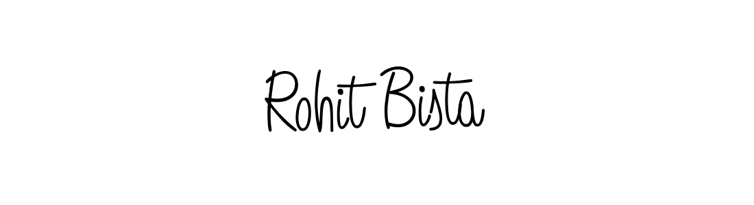 Also You can easily find your signature by using the search form. We will create Rohit Bista name handwritten signature images for you free of cost using Angelique-Rose-font-FFP sign style. Rohit Bista signature style 5 images and pictures png