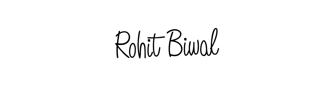 How to make Rohit Biwal signature? Angelique-Rose-font-FFP is a professional autograph style. Create handwritten signature for Rohit Biwal name. Rohit Biwal signature style 5 images and pictures png