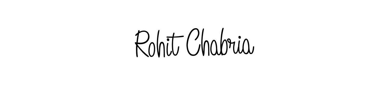 You should practise on your own different ways (Angelique-Rose-font-FFP) to write your name (Rohit Chabria) in signature. don't let someone else do it for you. Rohit Chabria signature style 5 images and pictures png