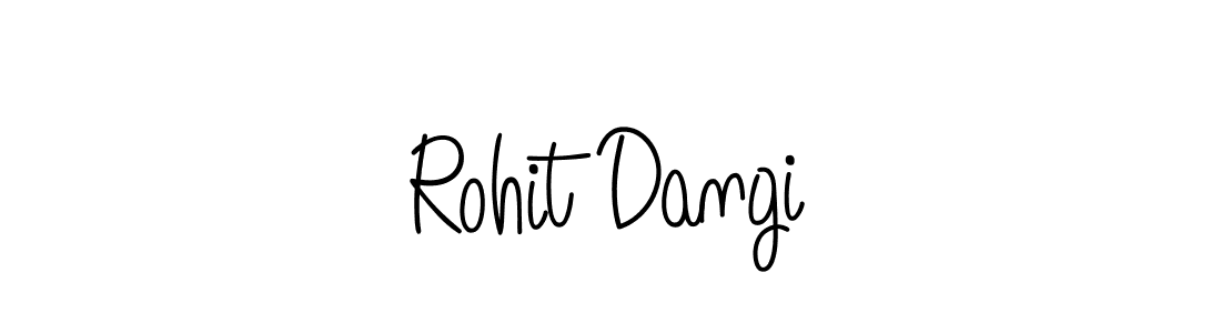 Once you've used our free online signature maker to create your best signature Angelique-Rose-font-FFP style, it's time to enjoy all of the benefits that Rohit Dangi name signing documents. Rohit Dangi signature style 5 images and pictures png