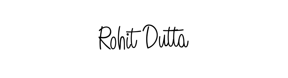 Rohit Dutta stylish signature style. Best Handwritten Sign (Angelique-Rose-font-FFP) for my name. Handwritten Signature Collection Ideas for my name Rohit Dutta. Rohit Dutta signature style 5 images and pictures png
