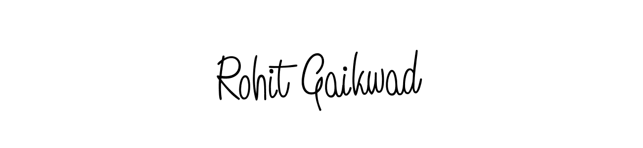 Create a beautiful signature design for name Rohit Gaikwad. With this signature (Angelique-Rose-font-FFP) fonts, you can make a handwritten signature for free. Rohit Gaikwad signature style 5 images and pictures png