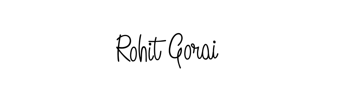 Use a signature maker to create a handwritten signature online. With this signature software, you can design (Angelique-Rose-font-FFP) your own signature for name Rohit Gorai. Rohit Gorai signature style 5 images and pictures png