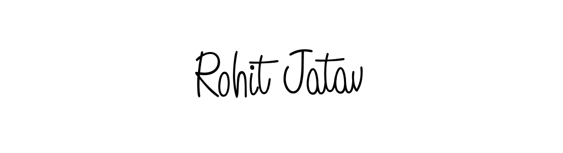 Design your own signature with our free online signature maker. With this signature software, you can create a handwritten (Angelique-Rose-font-FFP) signature for name Rohit Jatav. Rohit Jatav signature style 5 images and pictures png