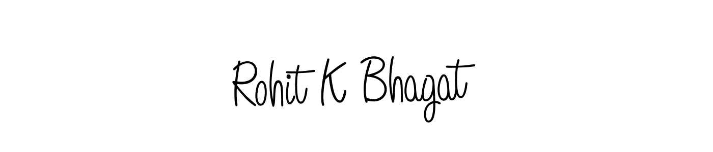 How to Draw Rohit K Bhagat signature style? Angelique-Rose-font-FFP is a latest design signature styles for name Rohit K Bhagat. Rohit K Bhagat signature style 5 images and pictures png