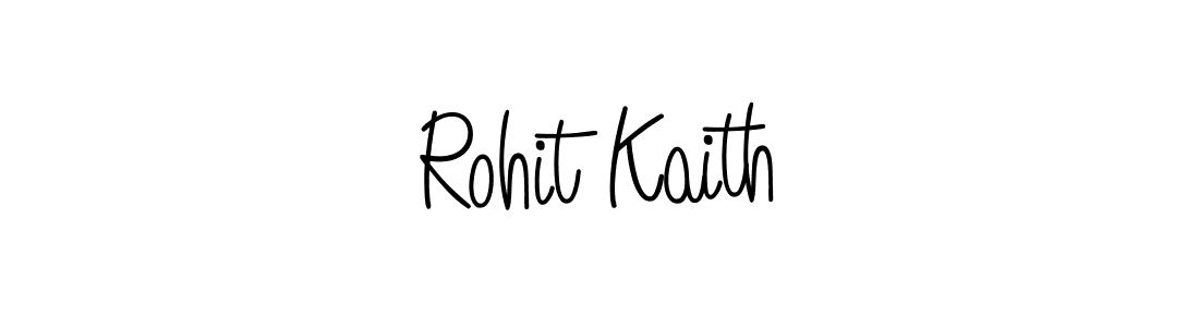 How to make Rohit Kaith signature? Angelique-Rose-font-FFP is a professional autograph style. Create handwritten signature for Rohit Kaith name. Rohit Kaith signature style 5 images and pictures png