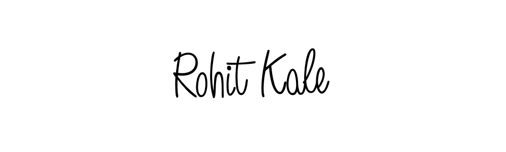 Make a beautiful signature design for name Rohit Kale. With this signature (Angelique-Rose-font-FFP) style, you can create a handwritten signature for free. Rohit Kale signature style 5 images and pictures png