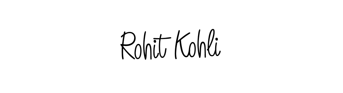 It looks lik you need a new signature style for name Rohit Kohli. Design unique handwritten (Angelique-Rose-font-FFP) signature with our free signature maker in just a few clicks. Rohit Kohli signature style 5 images and pictures png