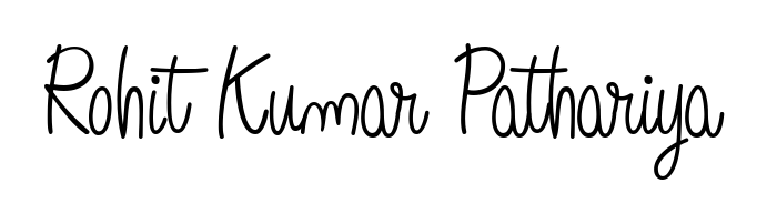 Build your personal autograph collection for name Rohit Kumar Pathariya with Angelique-Rose-font-FFP design. Browse, select, and save your favorites. Rohit Kumar Pathariya signature style 5 images and pictures png