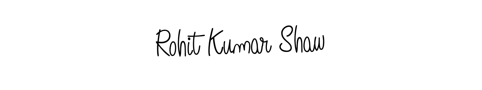 Rohit Kumar Shaw stylish signature style. Best Handwritten Sign (Angelique-Rose-font-FFP) for my name. Handwritten Signature Collection Ideas for my name Rohit Kumar Shaw. Rohit Kumar Shaw signature style 5 images and pictures png