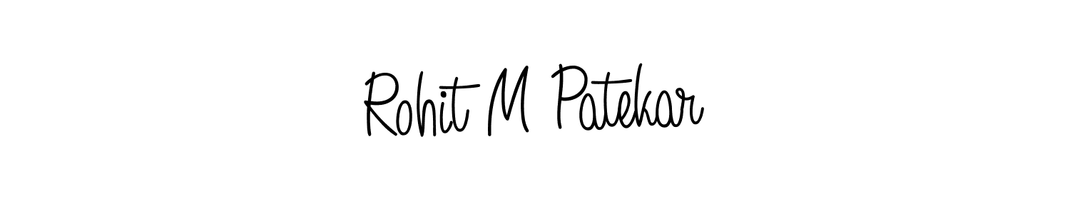 Similarly Angelique-Rose-font-FFP is the best handwritten signature design. Signature creator online .You can use it as an online autograph creator for name Rohit M Patekar. Rohit M Patekar signature style 5 images and pictures png