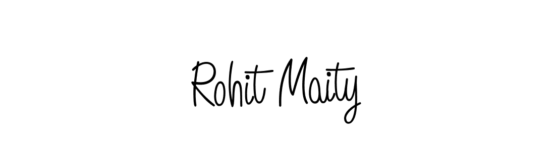Create a beautiful signature design for name Rohit Maity. With this signature (Angelique-Rose-font-FFP) fonts, you can make a handwritten signature for free. Rohit Maity signature style 5 images and pictures png