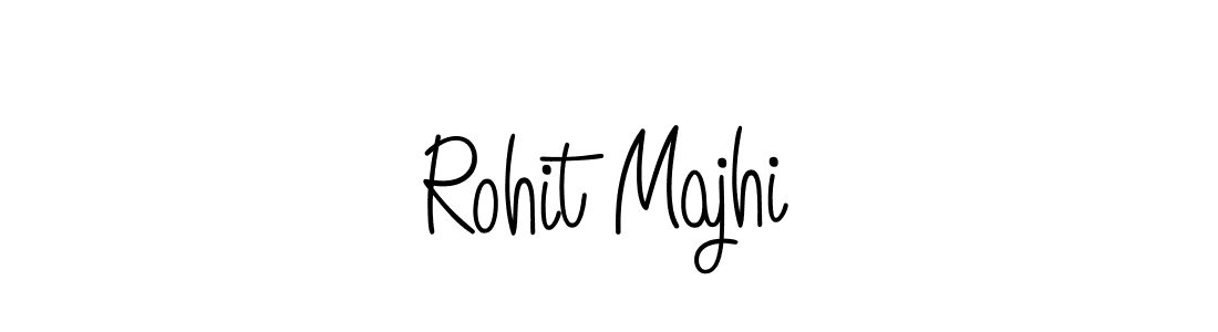 Design your own signature with our free online signature maker. With this signature software, you can create a handwritten (Angelique-Rose-font-FFP) signature for name Rohit Majhi. Rohit Majhi signature style 5 images and pictures png