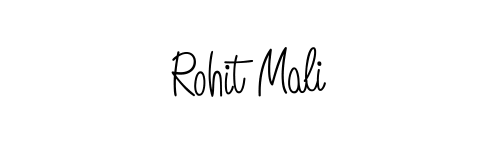 Design your own signature with our free online signature maker. With this signature software, you can create a handwritten (Angelique-Rose-font-FFP) signature for name Rohit Mali. Rohit Mali signature style 5 images and pictures png