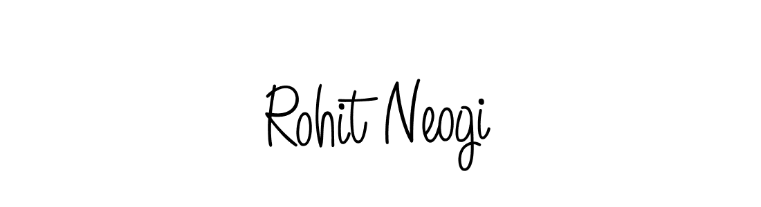 You should practise on your own different ways (Angelique-Rose-font-FFP) to write your name (Rohit Neogi) in signature. don't let someone else do it for you. Rohit Neogi signature style 5 images and pictures png