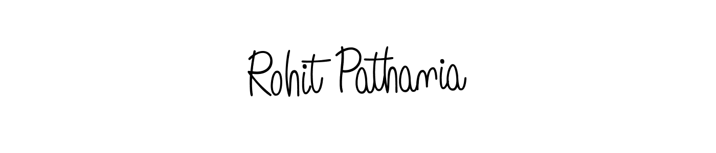 Create a beautiful signature design for name Rohit Pathania. With this signature (Angelique-Rose-font-FFP) fonts, you can make a handwritten signature for free. Rohit Pathania signature style 5 images and pictures png
