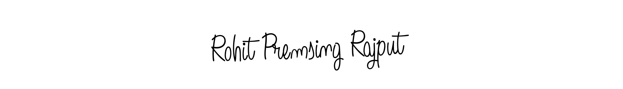 Rohit Premsing Rajput stylish signature style. Best Handwritten Sign (Angelique-Rose-font-FFP) for my name. Handwritten Signature Collection Ideas for my name Rohit Premsing Rajput. Rohit Premsing Rajput signature style 5 images and pictures png