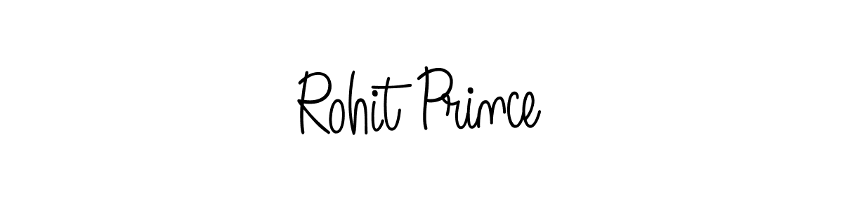 Design your own signature with our free online signature maker. With this signature software, you can create a handwritten (Angelique-Rose-font-FFP) signature for name Rohit Prince. Rohit Prince signature style 5 images and pictures png