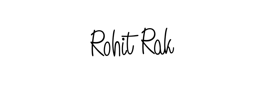 Also we have Rohit Rak name is the best signature style. Create professional handwritten signature collection using Angelique-Rose-font-FFP autograph style. Rohit Rak signature style 5 images and pictures png