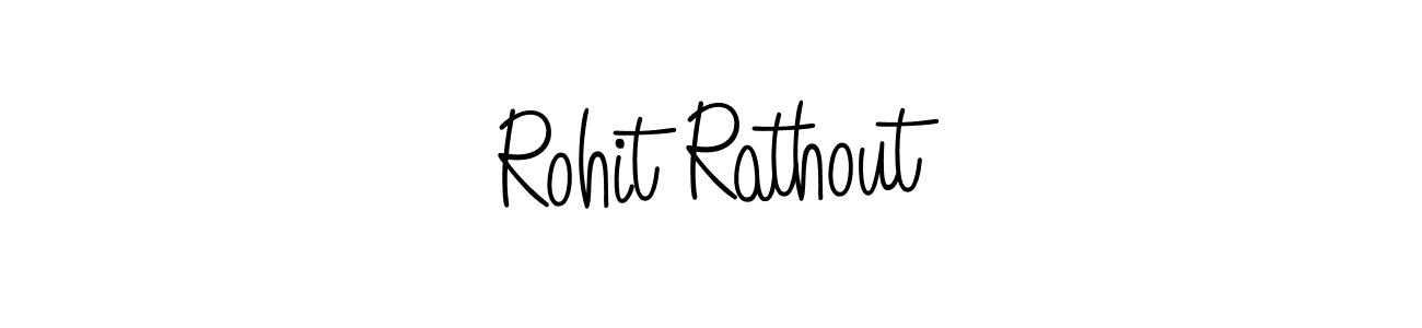 Make a beautiful signature design for name Rohit Rathout. With this signature (Angelique-Rose-font-FFP) style, you can create a handwritten signature for free. Rohit Rathout signature style 5 images and pictures png