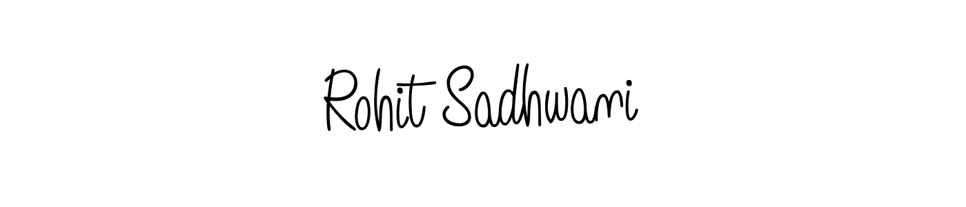 Make a short Rohit Sadhwani signature style. Manage your documents anywhere anytime using Angelique-Rose-font-FFP. Create and add eSignatures, submit forms, share and send files easily. Rohit Sadhwani signature style 5 images and pictures png