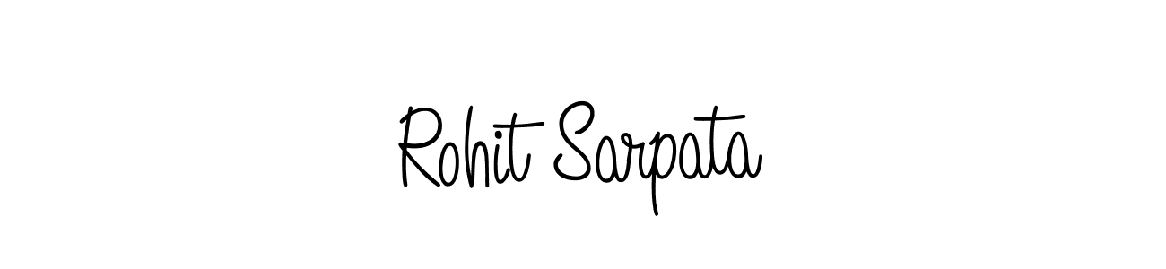 How to make Rohit Sarpata signature? Angelique-Rose-font-FFP is a professional autograph style. Create handwritten signature for Rohit Sarpata name. Rohit Sarpata signature style 5 images and pictures png