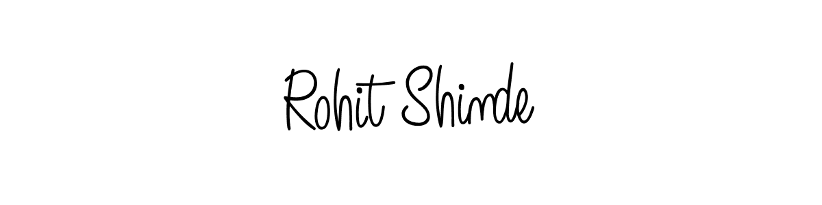 Also we have Rohit Shinde name is the best signature style. Create professional handwritten signature collection using Angelique-Rose-font-FFP autograph style. Rohit Shinde signature style 5 images and pictures png