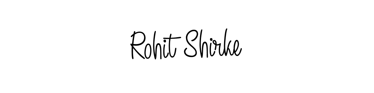 It looks lik you need a new signature style for name Rohit Shirke. Design unique handwritten (Angelique-Rose-font-FFP) signature with our free signature maker in just a few clicks. Rohit Shirke signature style 5 images and pictures png