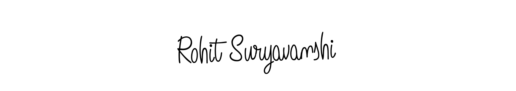 Also we have Rohit Suryavanshi name is the best signature style. Create professional handwritten signature collection using Angelique-Rose-font-FFP autograph style. Rohit Suryavanshi signature style 5 images and pictures png