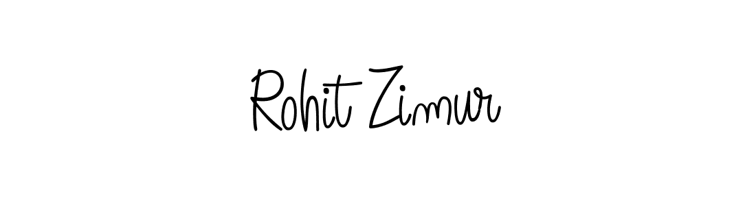 You should practise on your own different ways (Angelique-Rose-font-FFP) to write your name (Rohit Zimur) in signature. don't let someone else do it for you. Rohit Zimur signature style 5 images and pictures png
