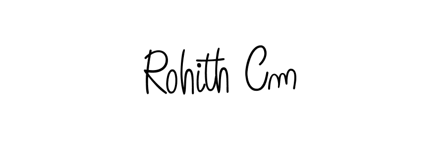 Here are the top 10 professional signature styles for the name Rohith Cm. These are the best autograph styles you can use for your name. Rohith Cm signature style 5 images and pictures png
