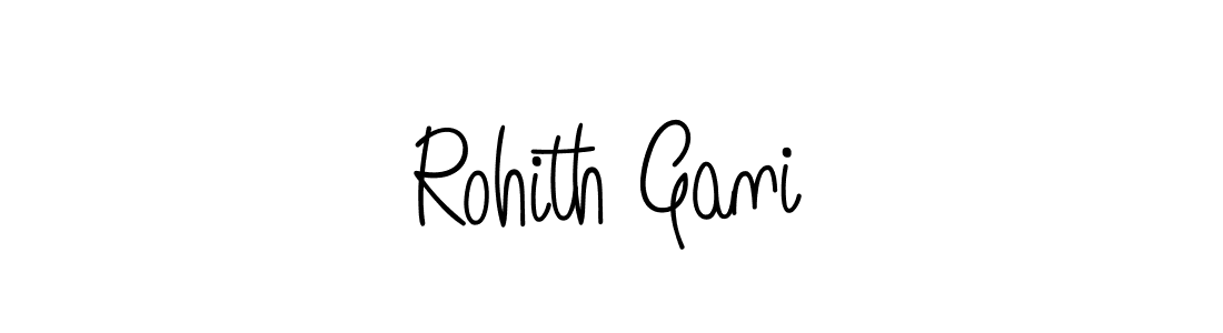 You can use this online signature creator to create a handwritten signature for the name Rohith Gani. This is the best online autograph maker. Rohith Gani signature style 5 images and pictures png