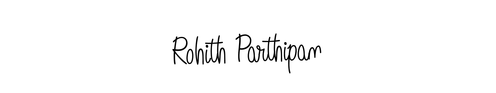How to make Rohith Parthipan name signature. Use Angelique-Rose-font-FFP style for creating short signs online. This is the latest handwritten sign. Rohith Parthipan signature style 5 images and pictures png