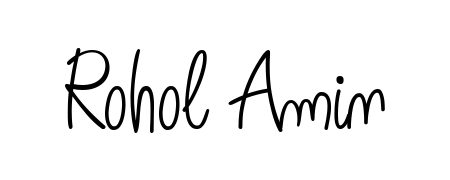 Create your official email sign-off with Rohol Amin name in Angelique-Rose-font-FFP style. Crisp, clean, and perfectly legible across all screens. Rohol Amin signature style 5 images and pictures png