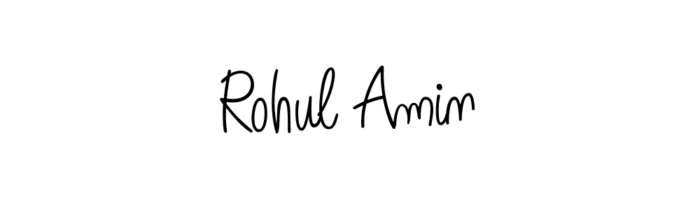 Angelique-Rose-font-FFP is a professional signature style that is perfect for those who want to add a touch of class to their signature. It is also a great choice for those who want to make their signature more unique. Get Rohul Amin name to fancy signature for free. Rohul Amin signature style 5 images and pictures png