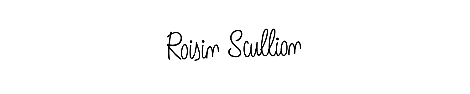 How to make Roisin Scullion signature? Angelique-Rose-font-FFP is a professional autograph style. Create handwritten signature for Roisin Scullion name. Roisin Scullion signature style 5 images and pictures png