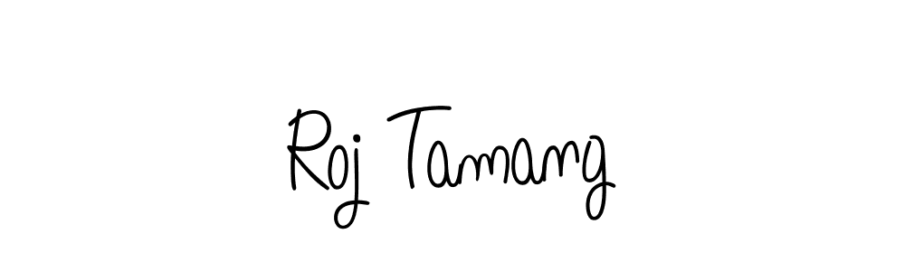 This is the best signature style for the Roj Tamang name. Also you like these signature font (Angelique-Rose-font-FFP). Mix name signature. Roj Tamang signature style 5 images and pictures png