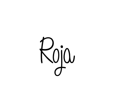 Create a beautiful signature design for name Roja. With this signature (Angelique-Rose-font-FFP) fonts, you can make a handwritten signature for free. Roja signature style 5 images and pictures png