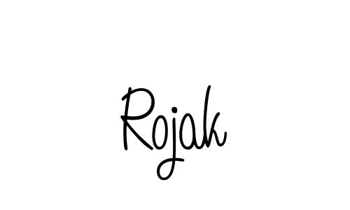 Once you've used our free online signature maker to create your best signature Angelique-Rose-font-FFP style, it's time to enjoy all of the benefits that Rojak name signing documents. Rojak signature style 5 images and pictures png