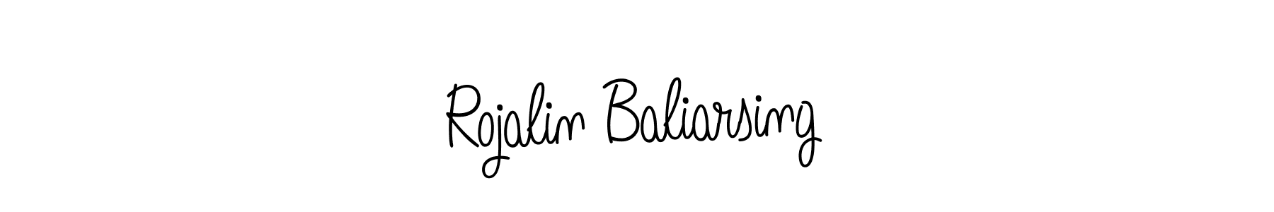 Here are the top 10 professional signature styles for the name Rojalin Baliarsing. These are the best autograph styles you can use for your name. Rojalin Baliarsing signature style 5 images and pictures png