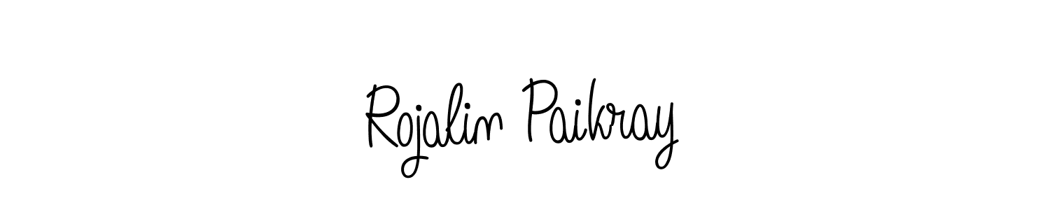 Best and Professional Signature Style for Rojalin Paikray. Angelique-Rose-font-FFP Best Signature Style Collection. Rojalin Paikray signature style 5 images and pictures png