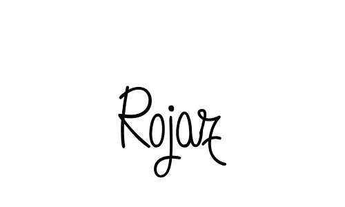 You can use this online signature creator to create a handwritten signature for the name Rojaz. This is the best online autograph maker. Rojaz signature style 5 images and pictures png